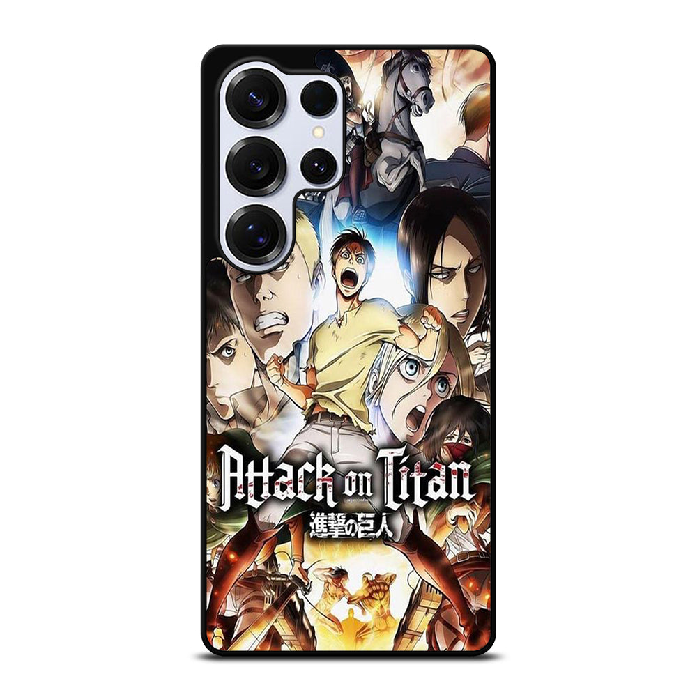 ATTACK ON TITAN CHARACTER ANIME SERIES Samsung Galaxy S25 Ultra Case Cover
