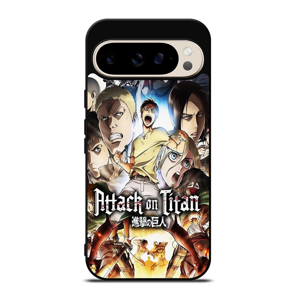 ATTACK ON TITAN CHARACTER ANIME SERIES Google Pixel 9 Pro Case Cover