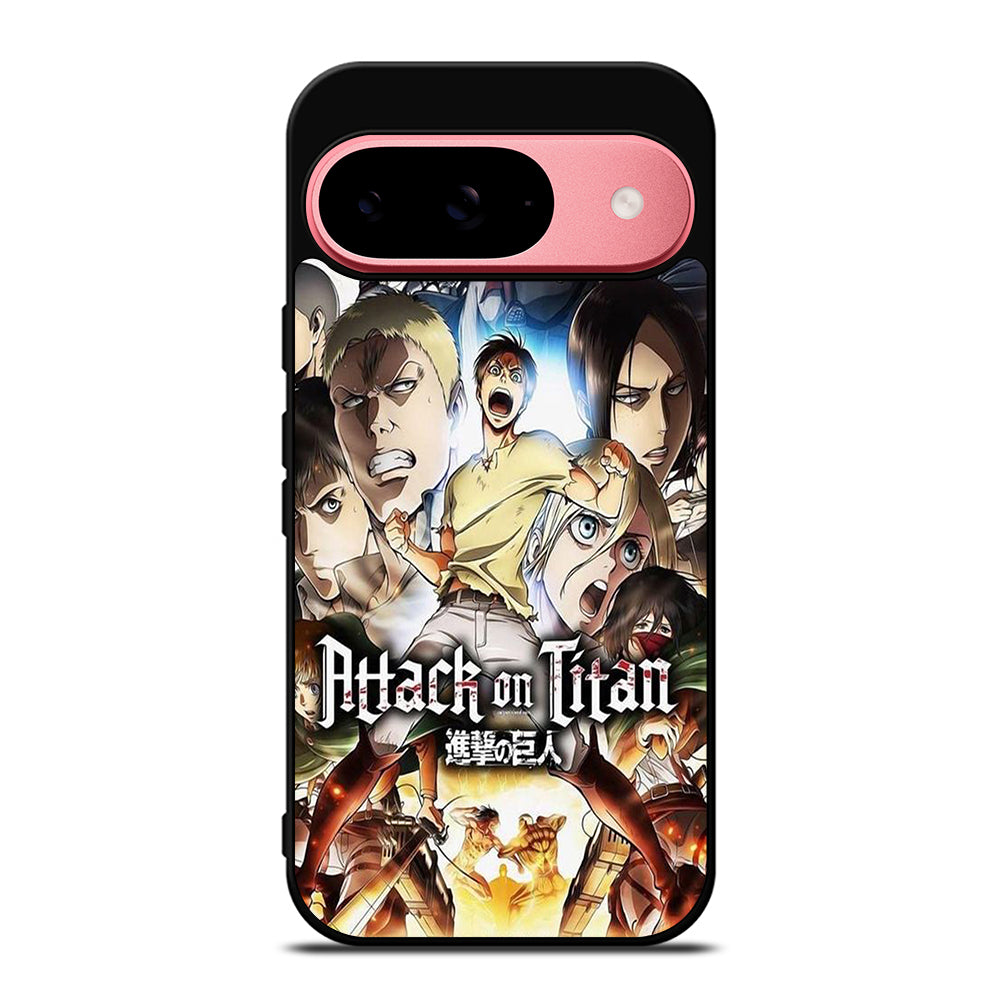 ATTACK ON TITAN CHARACTER ANIME SERIES Google Pixel 9 Case Cover