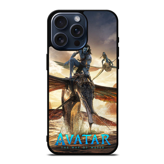 AVATAR THE WAY OF WATER NEYTIRI AND JAKE MOVIE iPhone 15 Pro Max Case Cover