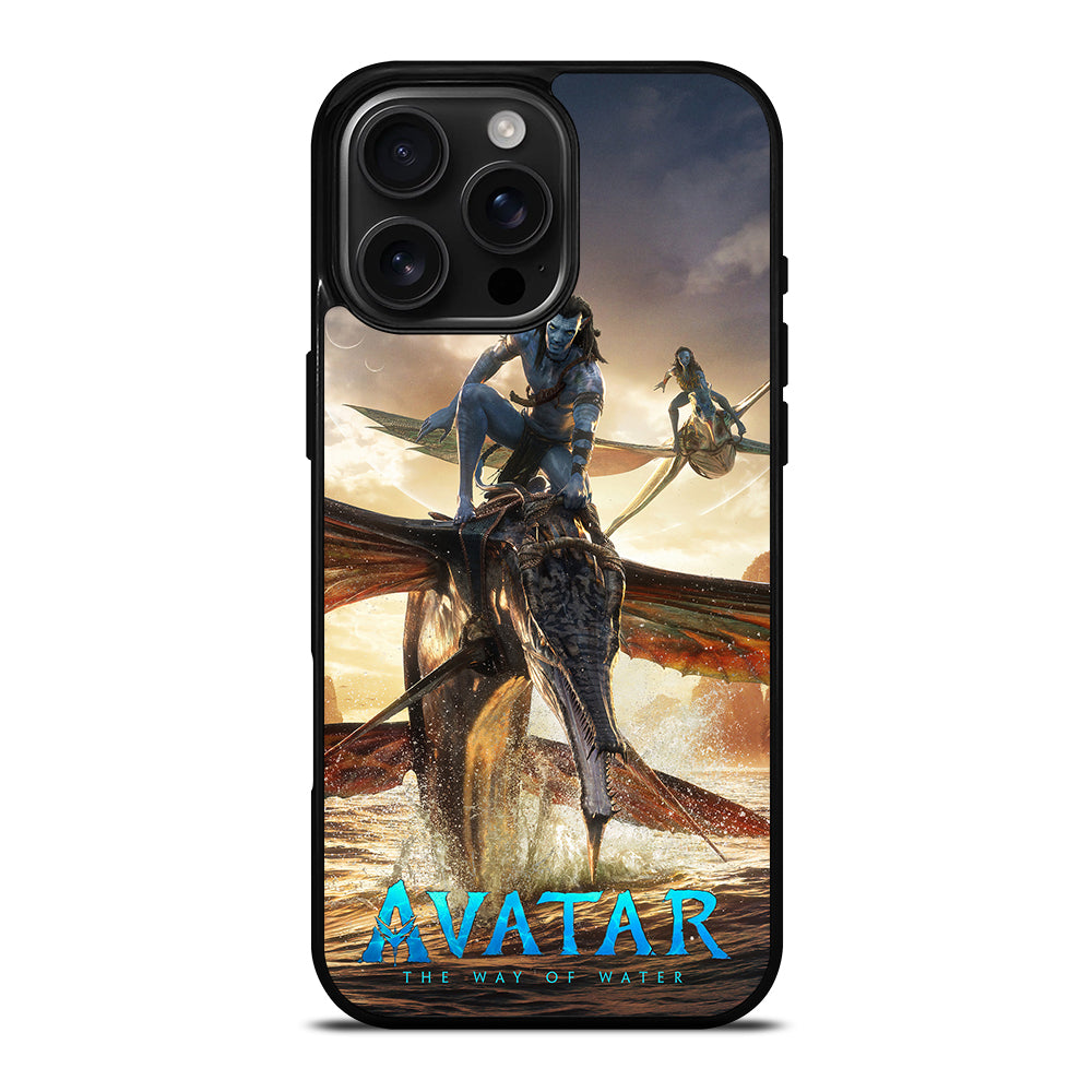 AVATAR THE WAY OF WATER NEYTIRI AND JAKE MOVIE iPhone 16 Pro Max Case Cover