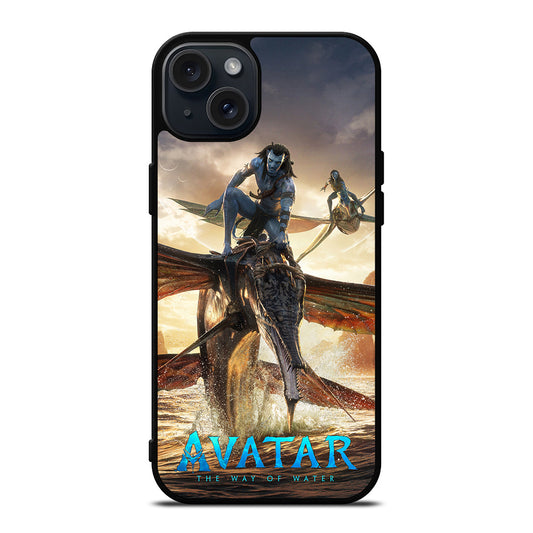 AVATAR THE WAY OF WATER NEYTIRI AND JAKE MOVIE iPhone 15 Plus Case Cover