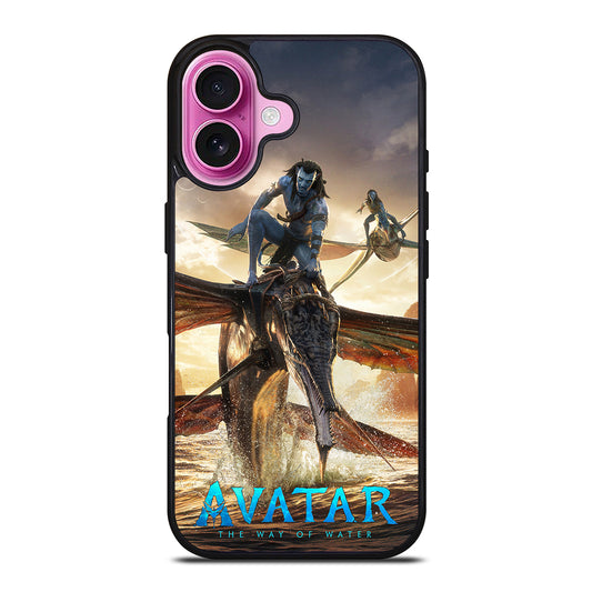 AVATAR THE WAY OF WATER NEYTIRI AND JAKE MOVIE iPhone 16 Plus Case Cover
