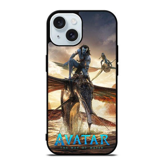 AVATAR THE WAY OF WATER NEYTIRI AND JAKE MOVIE iPhone 15 Case Cover