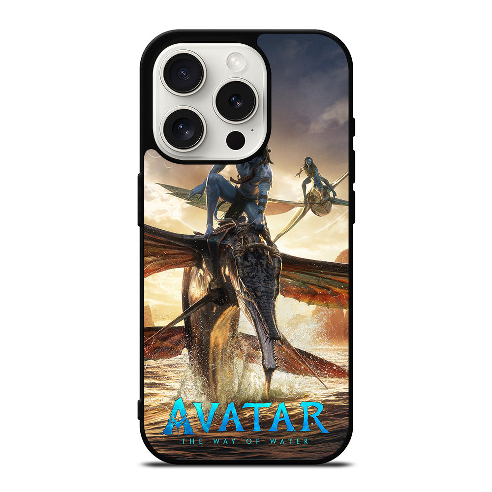 AVATAR THE WAY OF WATER NEYTIRI AND JAKE MOVIE iPhone 15 Pro Case Cover