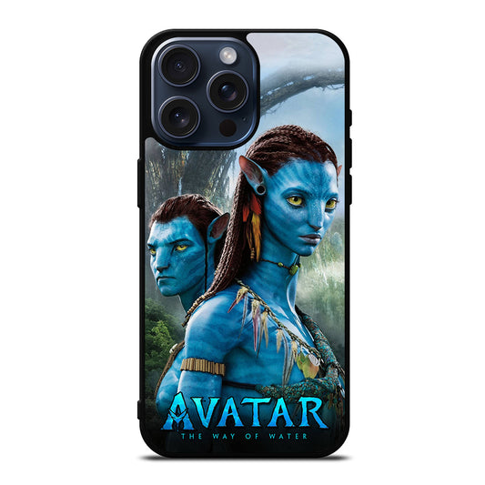 AVATAR THE WAY OF WATER NEYTIRI AND JAKE POSTER iPhone 15 Pro Max Case Cover