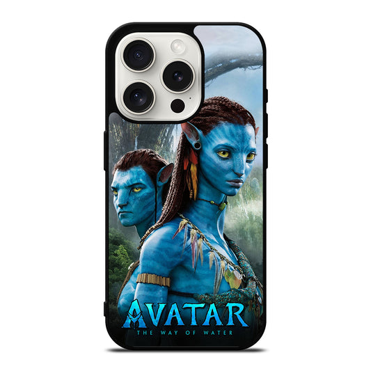 AVATAR THE WAY OF WATER NEYTIRI AND JAKE POSTER iPhone 15 Pro Case Cover