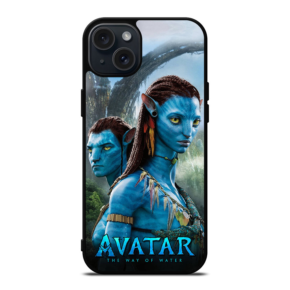 AVATAR THE WAY OF WATER NEYTIRI AND JAKE POSTER iPhone 15 Plus Case Cover