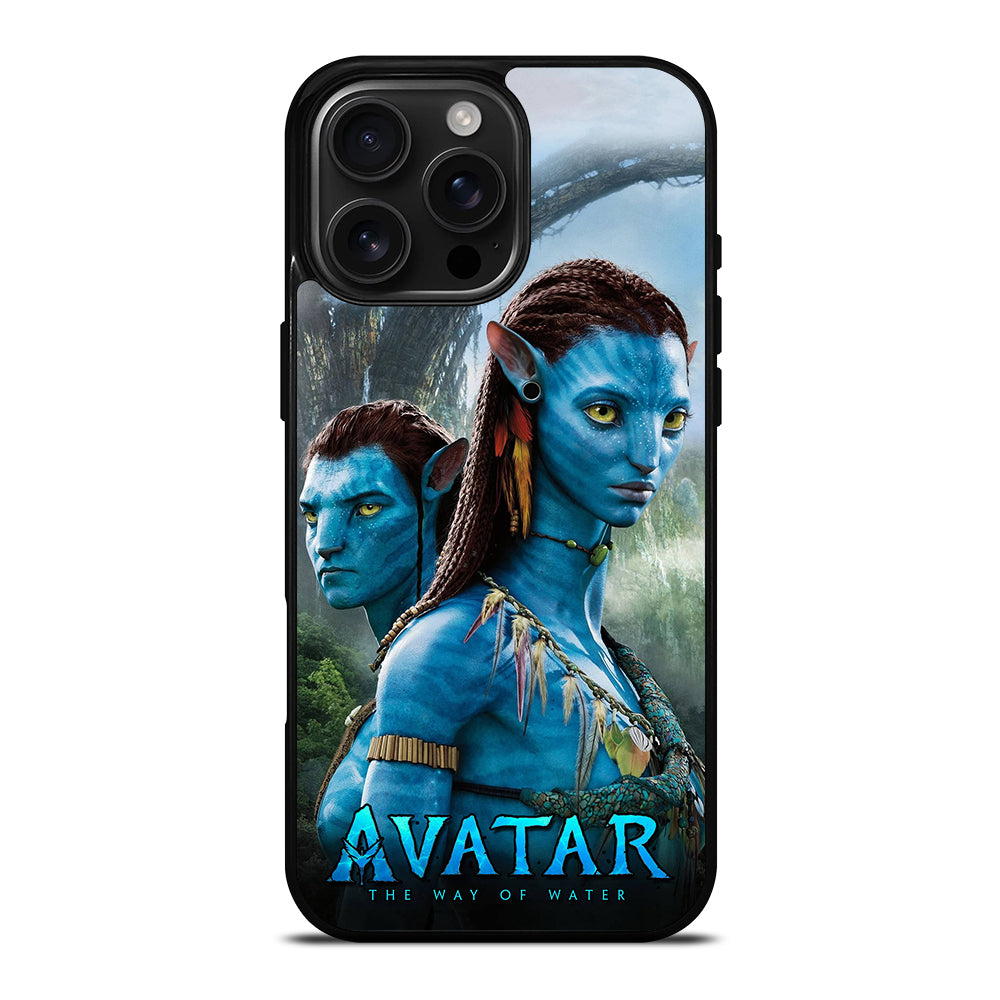 AVATAR THE WAY OF WATER NEYTIRI AND JAKE POSTER iPhone 16 Pro Max Case Cover