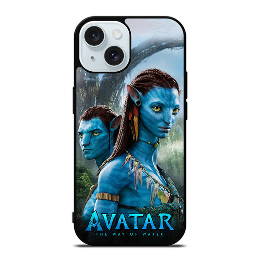 AVATAR THE WAY OF WATER NEYTIRI AND JAKE POSTER iPhone 15 Case Cover