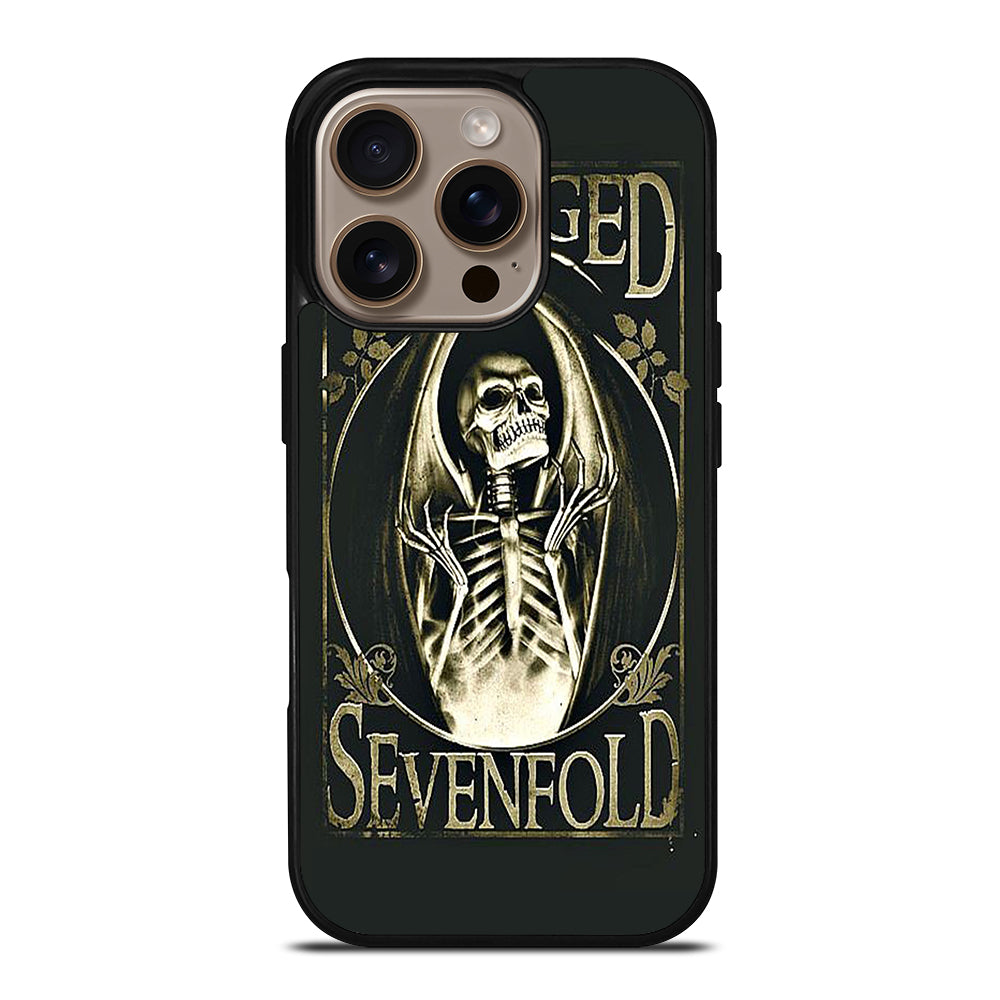 AVENGED SEVENFOLD BAND SKULL LOGO iPhone 16 Pro Case Cover