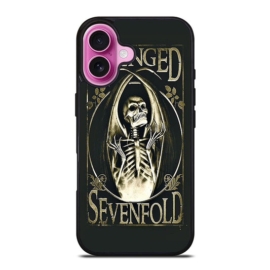 AVENGED SEVENFOLD BAND SKULL LOGO iPhone 16 Plus Case Cover