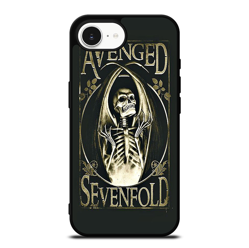 AVENGED SEVENFOLD BAND SKULL LOGO iPhone 16e Case Cover