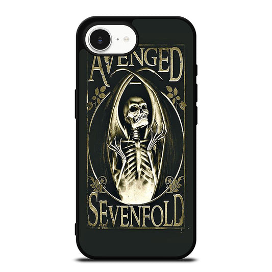 AVENGED SEVENFOLD BAND SKULL LOGO iPhone 16e Case Cover