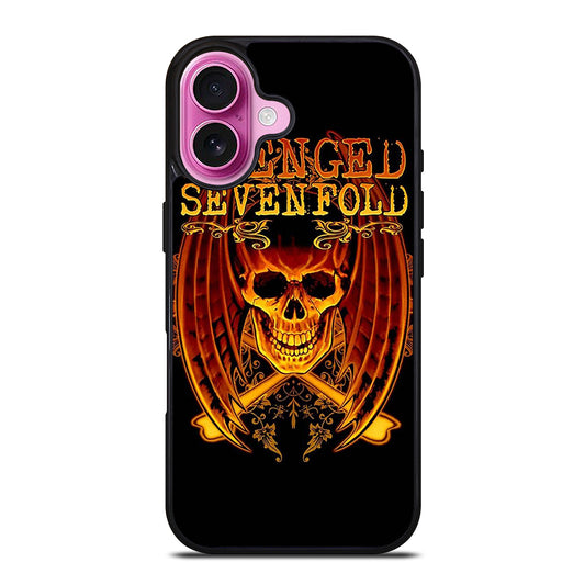 AVENGED SEVENFOLD ROCK BAND LOGO iPhone 16 Plus Case Cover