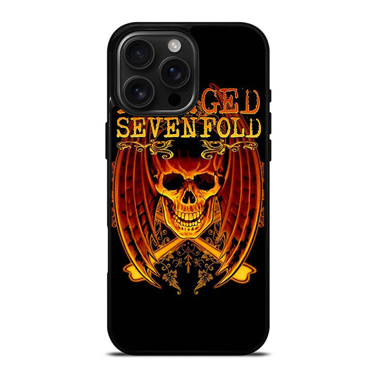 AVENGED SEVENFOLD ROCK BAND LOGO iPhone 16 Pro Max Case Cover