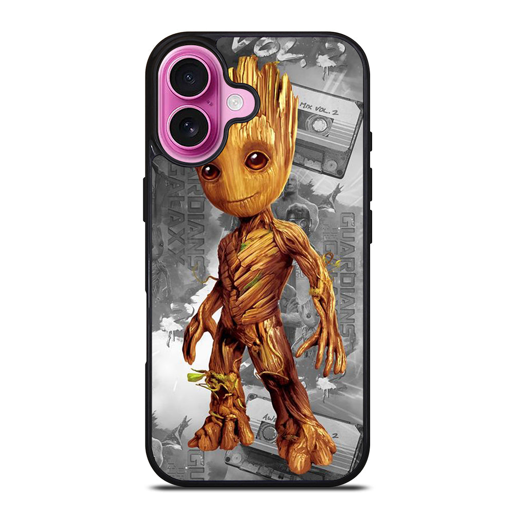 BABY GROOT ART iPhone 16 Plus Case Cover