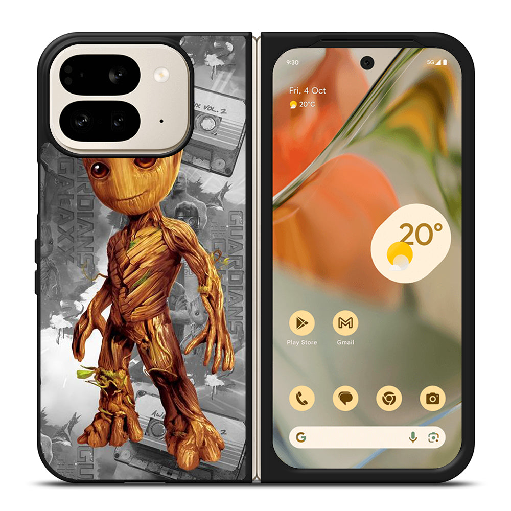 BABY GROOT ART Google Pixel 9 Pro Fold Case Cover