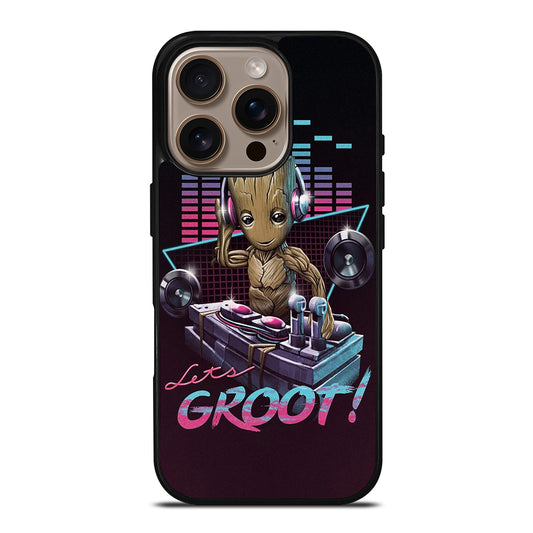 BABY GROOT DJ iPhone 16 Pro Case Cover
