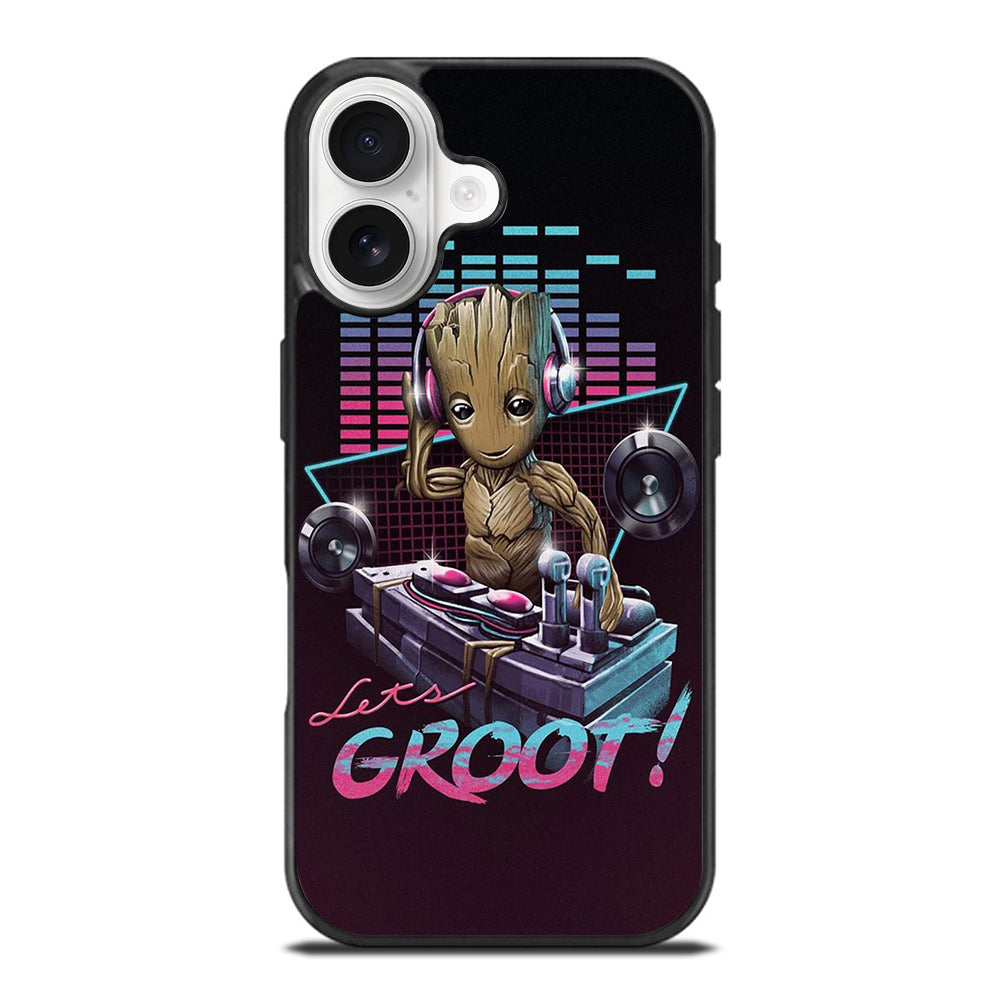 BABY GROOT DJ iPhone 17 Case Cover