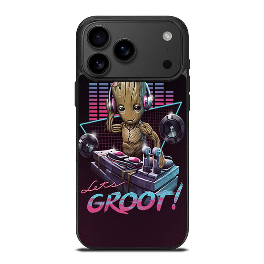 BABY GROOT DJ iPhone 17 Pro Max Case Cover