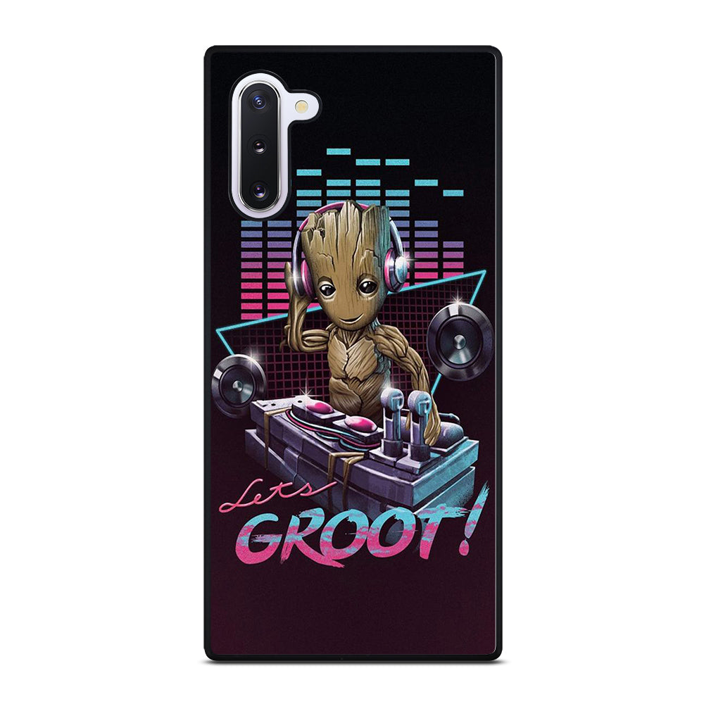 BABY GROOT DJ Samsung Galaxy Note 10 Case Cover