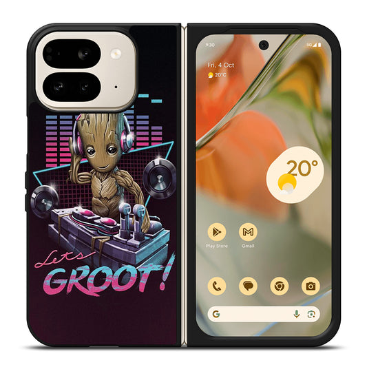 BABY GROOT DJ Google Pixel 9 Pro Fold Case Cover