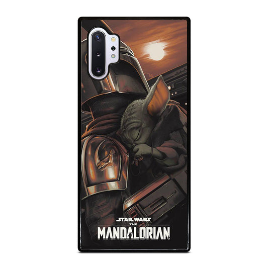 BABY YODA AND THE MANDALORIAN Samsung Galaxy Note 10 Plus Case Cover