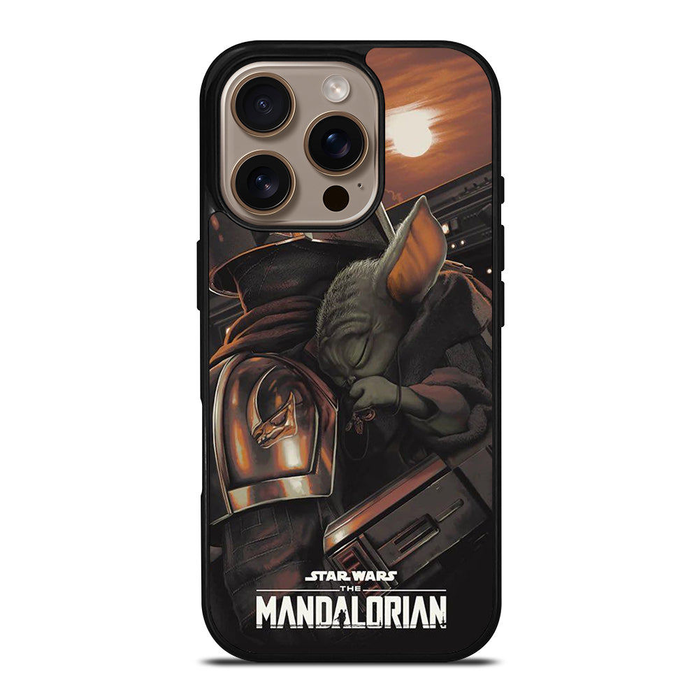 BABY YODA AND THE MANDALORIAN iPhone 16 Pro Case Cover