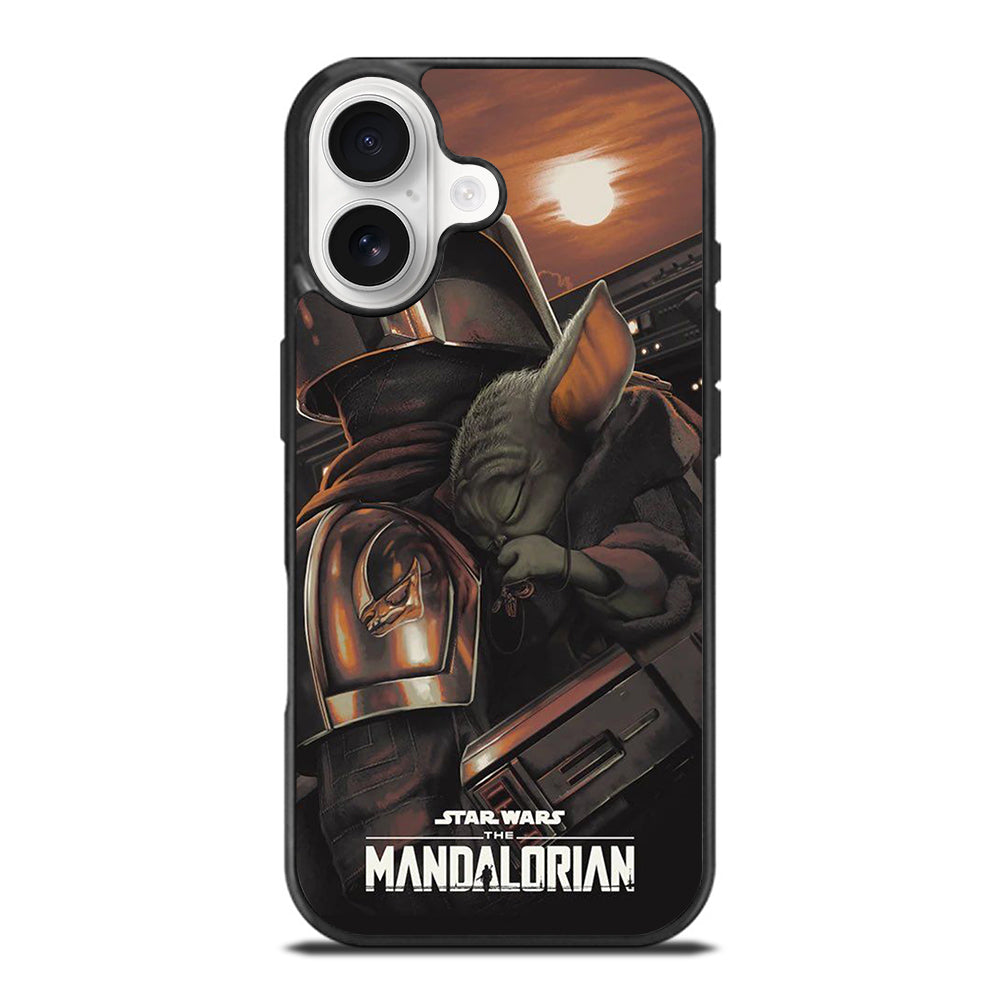 BABY YODA AND THE MANDALORIAN iPhone 17 Case Cover