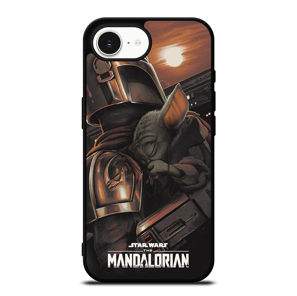 BABY YODA AND THE MANDALORIAN iPhone 16e Case Cover