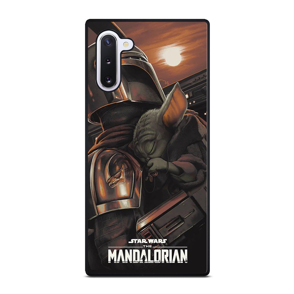 BABY YODA AND THE MANDALORIAN Samsung Galaxy Note 10 Case Cover