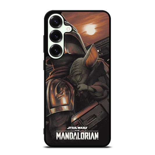 BABY YODA AND THE MANDALORIAN Samsung Galaxy S25 Plus Case Cover