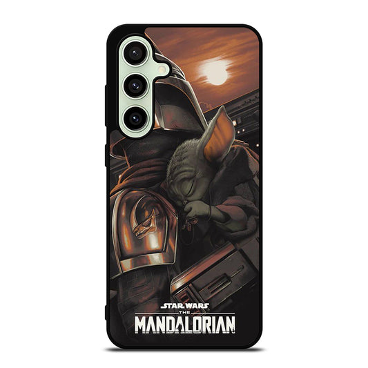 BABY YODA AND THE MANDALORIAN Samsung Galaxy S24 FE Case Cover