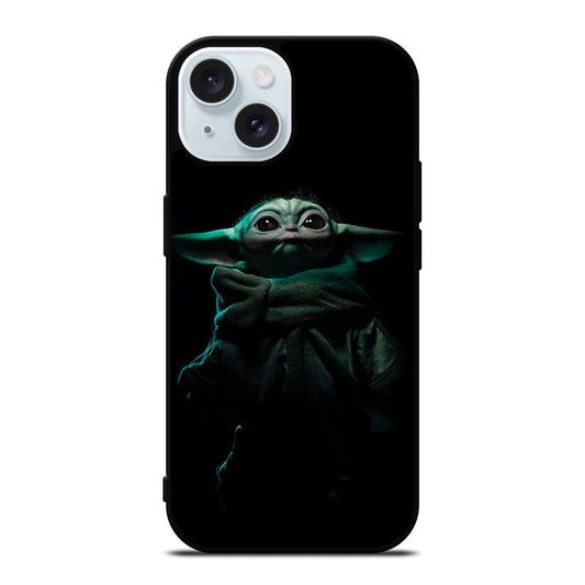 BABY YODA GROGU STAR WARS CUTE iPhone 15 Case Cover