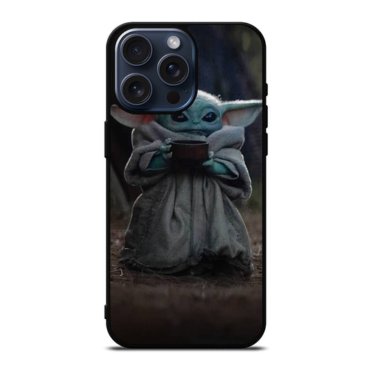 BABY YODA GROGU STAR WARS MOVIE iPhone 15 Pro Max Case Cover