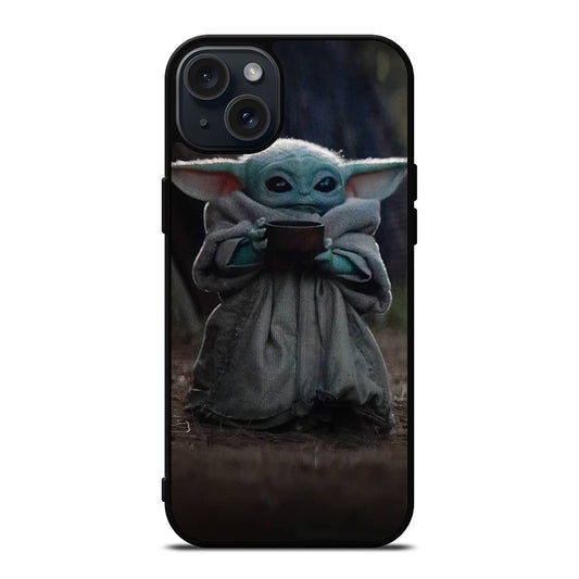 BABY YODA GROGU STAR WARS MOVIE iPhone 15 Plus Case Cover