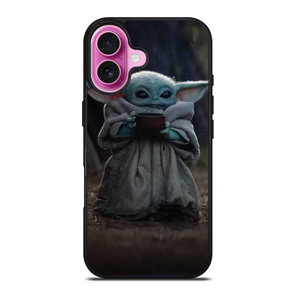 BABY YODA GROGU STAR WARS MOVIE iPhone 16 Plus Case Cover