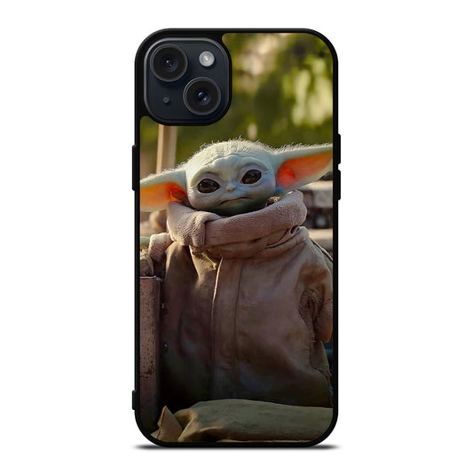 BABY YODA GROGU STAR WARS iPhone 15 Plus Case Cover