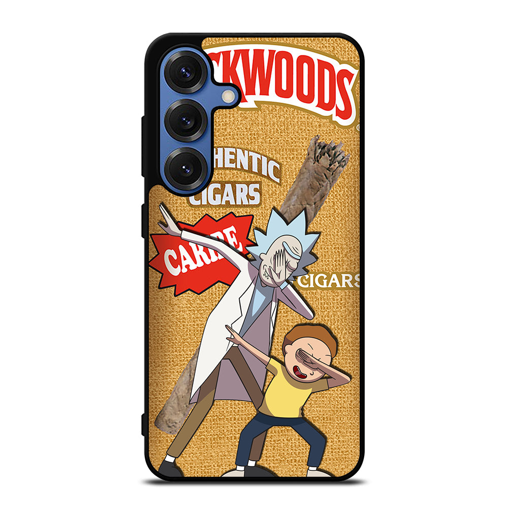 BACKWOODS RICK AND MORTY 3 Samsung Galaxy S25 Case Cover