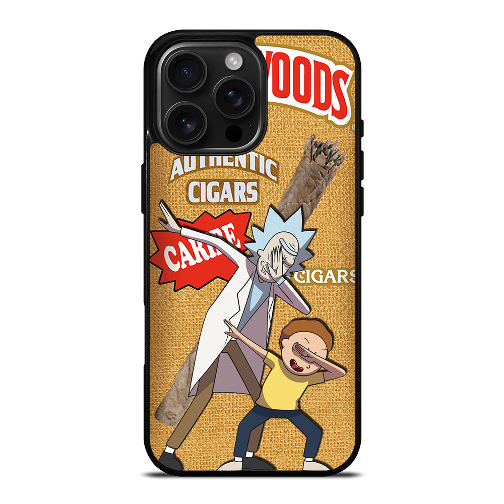 BACKWOODS RICK AND MORTY 3 iPhone 16 Pro Max Case Cover