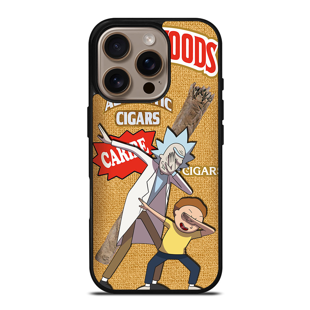 BACKWOODS RICK AND MORTY 3 iPhone 16 Pro Case Cover