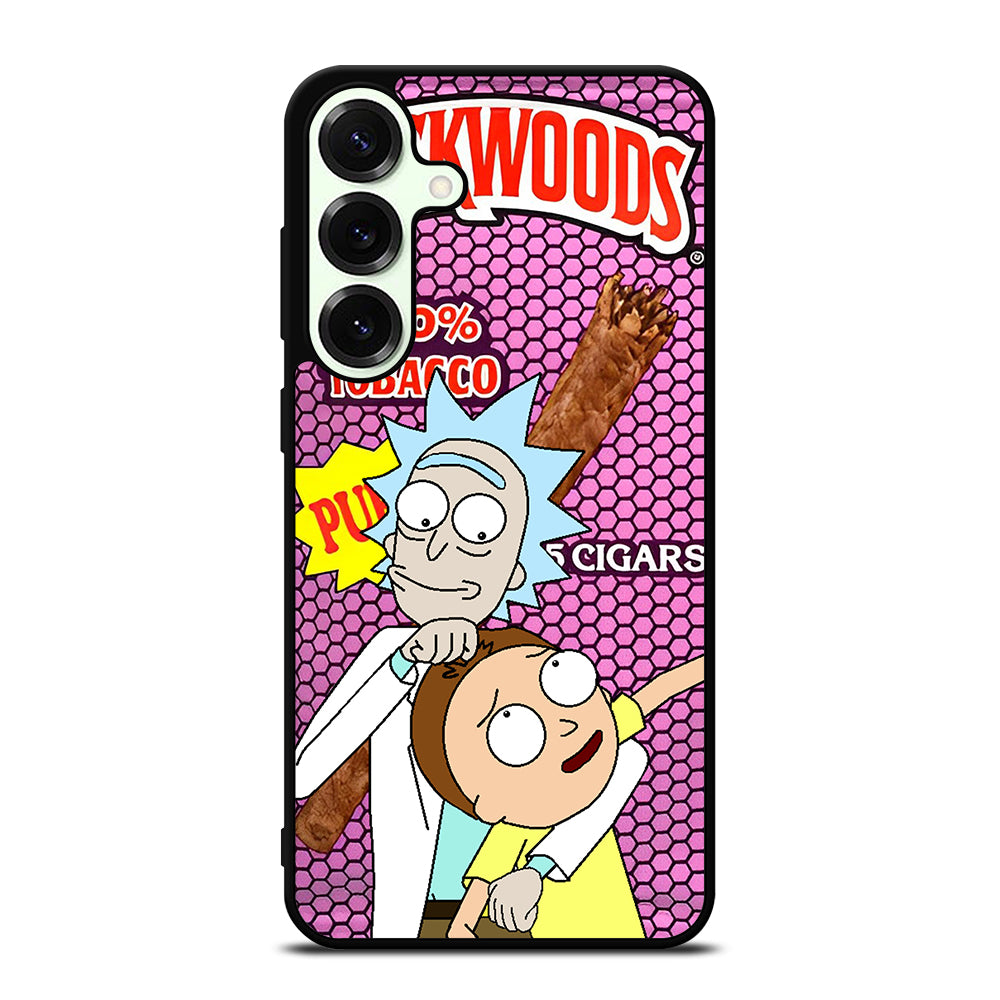BACKWOODS RICK AND MORTY CARTOON SERIES Samsung Galaxy S25 Plus Case Cover