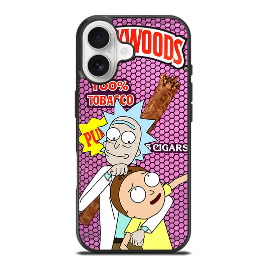 BACKWOODS RICK AND MORTY CARTOON SERIES iPhone 17 Case Cover