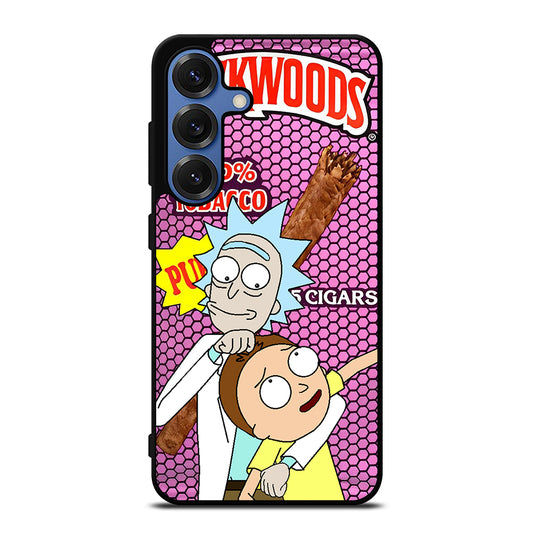 BACKWOODS RICK AND MORTY CARTOON SERIES Samsung Galaxy S25 Case Cover