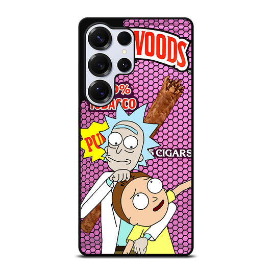 BACKWOODS RICK AND MORTY CARTOON SERIES Samsung Galaxy S25 Ultra Case Cover