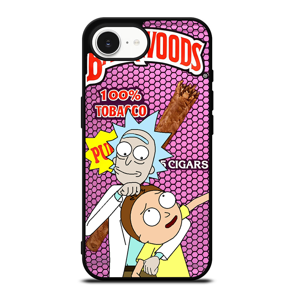 BACKWOODS RICK AND MORTY CARTOON SERIES iPhone 16e Case Cover