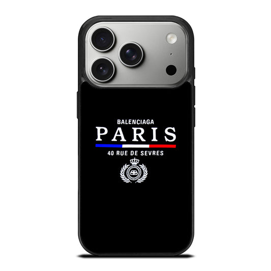BALENCIAGA PARIS ICON iPhone 17 Pro Case Cover