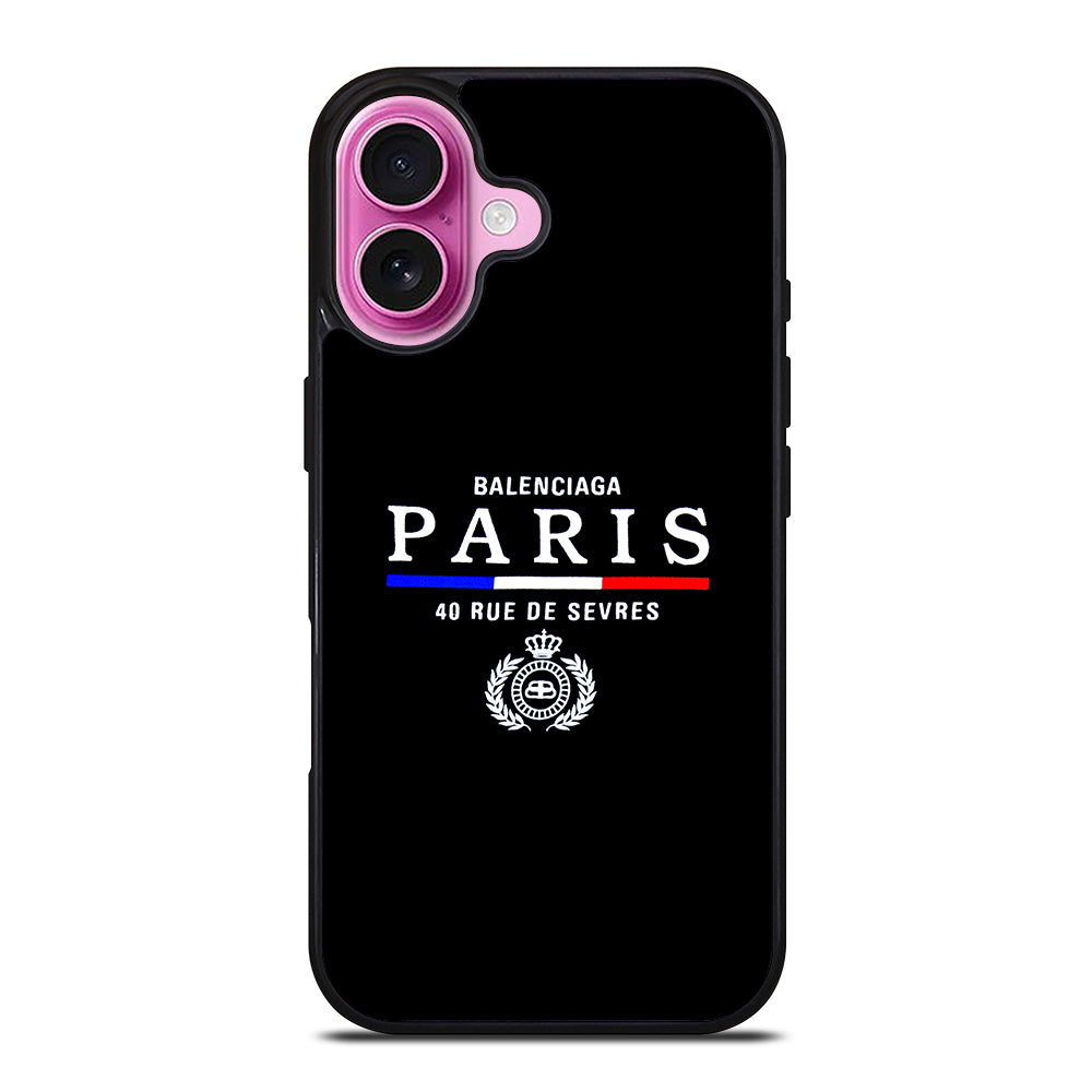 BALENCIAGA PARIS ICON iPhone 16 Plus Case Cover