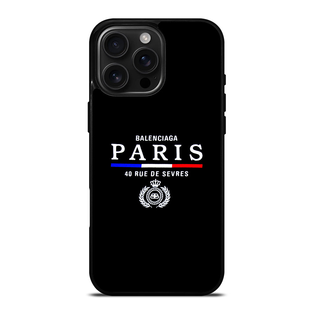 BALENCIAGA PARIS ICON iPhone 16 Pro Max Case Cover